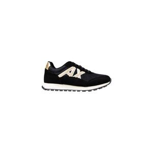 Armani Exchange Men black Sneakers